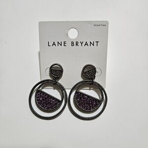 NWT Lane Bryant Circle Earrings - Nickle Free